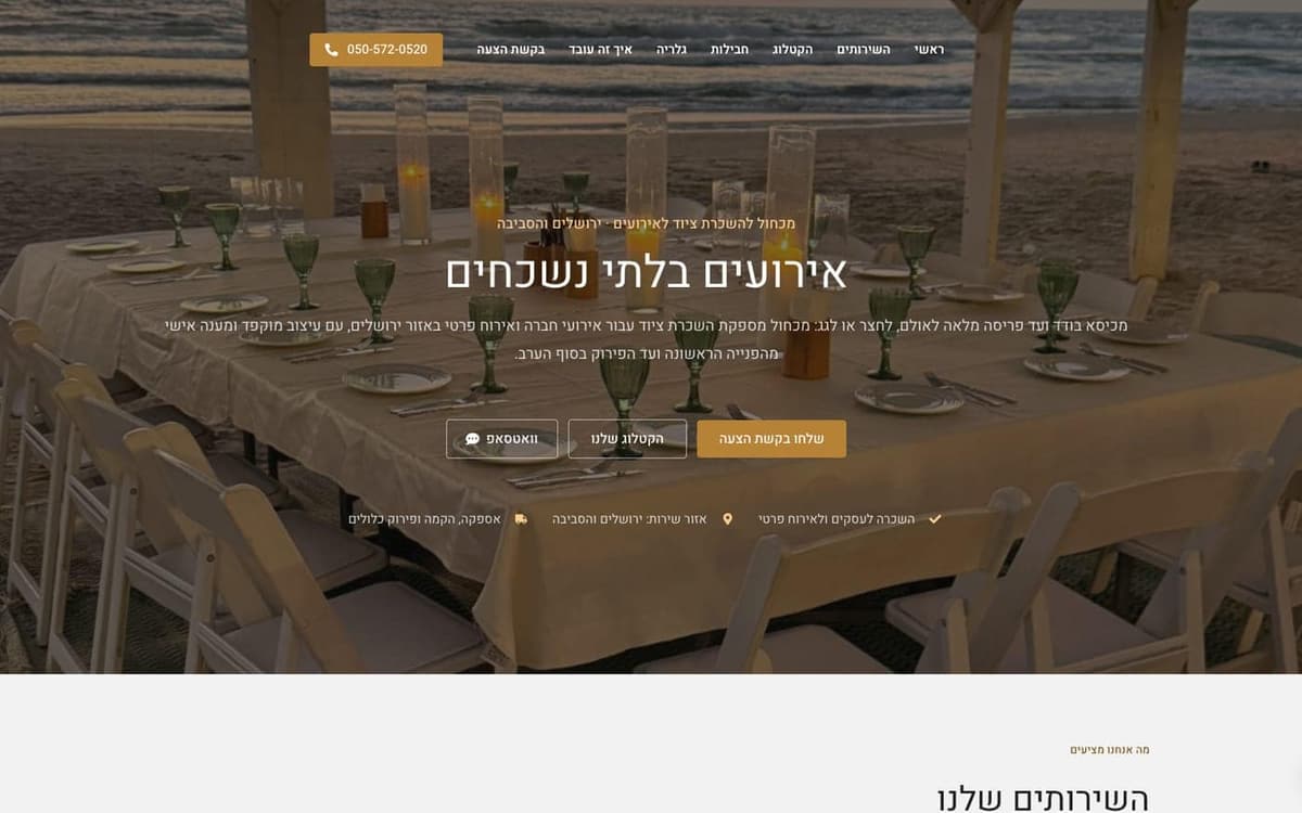 شركة تأجير معدات للمناسبات